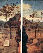 BELLINI, Giovanni Madonna and Child Blessing (details) USA oil painting reproduction